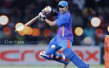 Gautam Gambhir: The Crusader on and off the Cricket Field