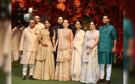 A highlight of Anant and Radhika's fantastic wedding.