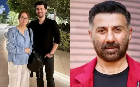 Sunny Deol responds as his spouse Pooja makes an uncommon social media appearance ?
