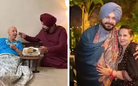 How did Navjot Singh Sidhu's wife defeat stage 4 cancer?