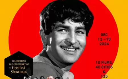 Raj Kapoor's 100th birth commemoration celebration.