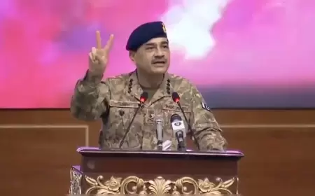 "The 1.3-Million Indian Armed Force...": Pak Armed Force Chief on Kashmir, Balochistan