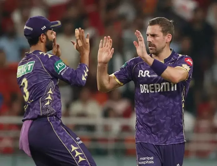 Narine and Nortje's bats fall flat in the gage test in the PBKS vs. KKR diversion
